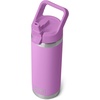 image:imageYETI Rambler 18 oz Bottle Vacuum Insulated Stainless Steel with Color Matching Straw Cap Pace PurpleDesert Bloom