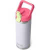 image:imageYETI Rambler 18 oz Bottle Vacuum Insulated Stainless Steel with Color Matching Straw Cap Pace PurpleMistPinkGrasshopper