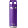 image:imageYETI Rambler 18 oz Bottle Vacuum Insulated Stainless Steel with Color Matching Straw Cap Pace PurplePace Purple