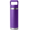 image:imageYETI Rambler 18 oz Bottle Vacuum Insulated Stainless Steel with Color Matching Straw Cap Pace PurplePace Purple
