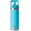 image:imageYETI Rambler 18 oz Bottle Vacuum Insulated Stainless Steel with Color Matching Straw Cap Pace PurpleReef Blue