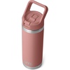 image:imageYETI Rambler 18 oz Bottle Vacuum Insulated Stainless Steel with Color Matching Straw Cap Pace PurpleSandstone Pink