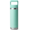 image:imageYETI Rambler 18 oz Bottle Vacuum Insulated Stainless Steel with Color Matching Straw Cap Pace PurpleSeafoam
