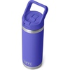 image:imageYETI Rambler 18 oz Bottle Vacuum Insulated Stainless Steel with Color Matching Straw Cap Pace PurpleUltramarine Violet