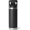 image:imageYETI Rambler 18 oz Water Bottle with Flip Chug Cap Tropical PinkBlack