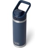 image:imageYETI Rambler 18 oz Water Bottle with Flip Chug Cap Tropical PinkNavy