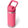 image:imageYETI Rambler 18 oz Water Bottle with Flip Chug Cap Tropical PinkTropical Pink