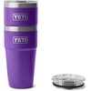 image:imageYETI Rambler 20 oz Stackable Tumbler Stainless Steel Vacuum Insulated with MagSlider LidPace Purple