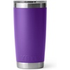image:imageYETI Rambler 20 oz Stainless Steel Vacuum Insulated Tumbler wMagSlider LidPace Purple