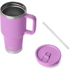 image:imageYETI Rambler 30 oz Travel Mug with Flip Straw Lid  Stainless Steel Vacuum Insulated Leakproof Cup Holder Friendly Pace PurpleDesert Bloom