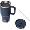 image:imageYETI Rambler 30 oz Travel Mug with Flip Straw Lid  Stainless Steel Vacuum Insulated Leakproof Cup Holder Friendly Pace PurpleNavy