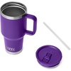 image:imageYETI Rambler 30 oz Travel Mug with Flip Straw Lid  Stainless Steel Vacuum Insulated Leakproof Cup Holder Friendly Pace PurplePace Purple