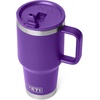 image:imageYETI Rambler 30 oz Travel Mug with Flip Straw Lid  Stainless Steel Vacuum Insulated Leakproof Cup Holder Friendly Pace PurplePace Purple