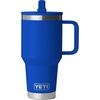image:imageYETI Rambler 30 oz Travel Mug with Flip Straw Lid  Stainless Steel Vacuum Insulated Leakproof Cup Holder Friendly Pace PurpleRoyal Blue