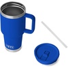 image:imageYETI Rambler 30 oz Travel Mug with Flip Straw Lid  Stainless Steel Vacuum Insulated Leakproof Cup Holder Friendly Pace PurpleRoyal Blue