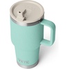 image:imageYETI Rambler 30 oz Travel Mug with Flip Straw Lid  Stainless Steel Vacuum Insulated Leakproof Cup Holder Friendly Pace PurpleSea StoneTextured
