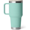 image:imageYETI Rambler 30 oz Travel Mug with Flip Straw Lid  Stainless Steel Vacuum Insulated Leakproof Cup Holder Friendly Pace PurpleSea StoneTextured