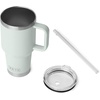 image:imageYETI Rambler 35 oz Straw Mug 20  DoubleWall Vacuum Insulation for Cold Beverages  Dishwasher Safe  Cupholder Compatible  Reusable Straw  Comfortable Grip Handle  Travel Mug  Pace PurpleRidgeline