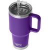 image:imageYETI Rambler 35 oz Straw Mug 20  DoubleWall Vacuum Insulation for Cold Beverages  Dishwasher Safe  Cupholder Compatible  Reusable Straw  Comfortable Grip Handle  Travel Mug  Pace PurplePace Purple