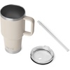 image:imageYETI Rambler 35 oz Straw Mug 20  DoubleWall Vacuum Insulation for Cold Beverages  Dishwasher Safe  Cupholder Compatible  Reusable Straw  Comfortable Grip Handle  Travel Mug  Pace PurpleCape Taupe