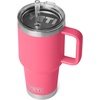 image:imageYETI Rambler 35 oz Straw Mug 20  DoubleWall Vacuum Insulation for Cold Beverages  Dishwasher Safe  Cupholder Compatible  Reusable Straw  Comfortable Grip Handle  Travel Mug  Pace PurpleTropical Pink