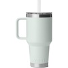 image:imageYETI Rambler 35 oz Straw Mug 20  DoubleWall Vacuum Insulation for Cold Beverages  Dishwasher Safe  Cupholder Compatible  Reusable Straw  Comfortable Grip Handle  Travel Mug  Pace PurpleRidgeline