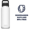 image:imageYETI Rambler 36 oz Bottle Vacuum Insulated Leakproof Stainless Steel with Chug CapPace Purple