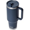 image:imageYETI Rambler 40 oz Travel Mug with Flip Straw Lid  Stainless Steel Vacuum Insulated Leakproof Cup Holder Friendly Pace PurpleNavy