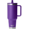 image:imageYETI Rambler 40 oz Travel Mug with Flip Straw Lid  Stainless Steel Vacuum Insulated Leakproof Cup Holder Friendly Pace PurplePace Purple