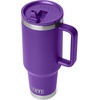 image:imageYETI Rambler 40 oz Travel Mug with Flip Straw Lid  Stainless Steel Vacuum Insulated Leakproof Cup Holder Friendly Pace PurplePace Purple