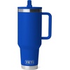 image:imageYETI Rambler 40 oz Travel Mug with Flip Straw Lid  Stainless Steel Vacuum Insulated Leakproof Cup Holder Friendly Pace PurpleRoyal Blue