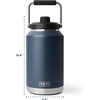 image:imageYETI Rambler Gallon Jug 20 Vacuum Insulated Leakproof Stainless Steel with MagCap Pace PurpleStainless