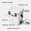 image:imageYETI Roadie 24 20 Hard Cooler with DoubleDuty Shoulder Strap and Drain PlugPace PurpleBlue