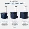image:imageYETI Roadie 32 Wheeled CoolerPace PurpleBlue