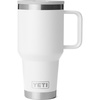 image:imageYETI Rambler 30 oz Travel Mug with Flip Straw Lid  Stainless Steel Vacuum Insulated Leakproof Cup Holder Friendly Pace PurpleWhite