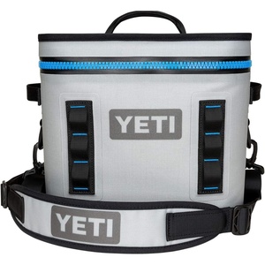 image:imageYETI Hopper Flip 12 Portable CoolerFog GrayTahoe Blue