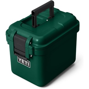 image:imageYETI LoadOut GoBox Collection Divided Waterproof Cargo Case Dry Box Camera Case Fishing Tackle BoxBlack Forest Green