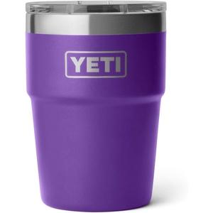 image:imageYETI Rambler 16 oz Stackable Tumbler Vacuum Insulated Stainless Steel with MagSlider Lid  StackablePace Purple