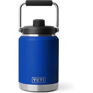 image:imageYETI Rambler Half Gallon Jug 20 Vacuum Insulated Leakproof Stainless Steel with MagCap Pace PurpleRoyal Blue