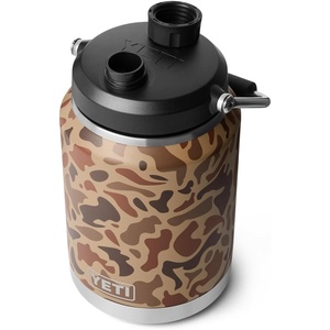 image:imageYETI Rambler Half Gallon Jug 20 Vacuum Insulated Leakproof Stainless Steel with MagCap Pace PurpleWetlands Camo