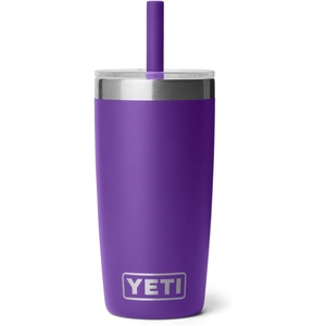 image:imageYETI Rambler Jr 10 Oz Tumbler with Silicone Straw LidPace Purple