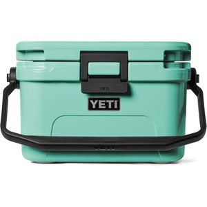 image:imageYETI Roadie 8 Hard Cooler Portable Insulated Ice Chest  Fits 12 Cans  Compact Durable HeavyDuty Build OneHand Latch Keeps Ice All Day Easy Carry Handle for Camping amp GolfSeafoam