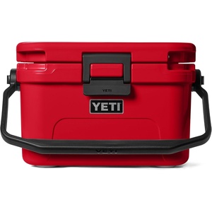 image:imageYETI Roadie 8 Hard Cooler Portable Insulated Ice Chest  Fits 12 Cans  Compact Durable HeavyDuty Build OneHand Latch Keeps Ice All Day Easy Carry Handle for Camping amp GolfRescue Red