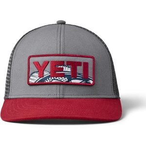 image:imageYETI Bass Badge Mid Pro Trucker HatGrayRust