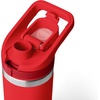 image:imageYETI Rambler 26 oz Water Bottle with Flip Chug Cap NavyRescue Red