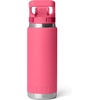 image:imageYETI Rambler 26 oz Water Bottle with Flip Chug Cap NavyTropical Pink
