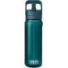 image:imageYETI Yonder 750 ml25 oz Water Bottle with Yonder Straw Cap Pace PurpleAgave Teal