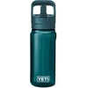 image:imageYETI Yonder 750 ml25 oz Water Bottle with Yonder Straw Cap Pace PurpleAgave Teal