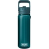 image:imageYETI Yonder 750 ml25 oz Water Bottle with Yonder Straw Cap Pace PurpleAgave Teal