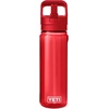 image:imageYETI Yonder 750 ml25 oz Water Bottle with Yonder Straw Cap Pace PurpleRescue Red